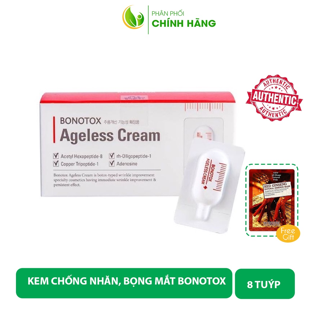 [CHÍNH HÃNG] Bonotox Ageless Cream - Kem Xóa Mờ Bọng Mắt và Nếp Nhăn