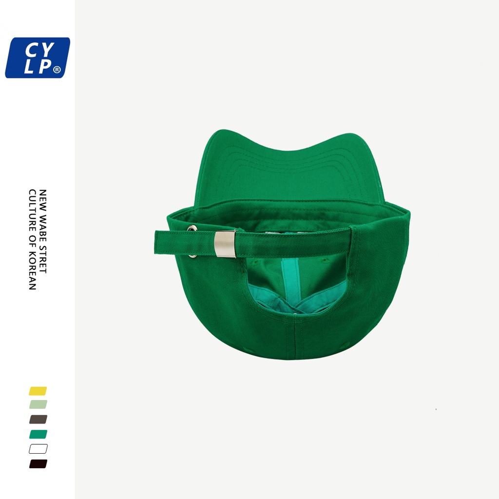 Mũ Lưỡi Trai Mềm Mại Thêu Chữ Phong Cách Hàn Quốc Cho Nam Và Nữ