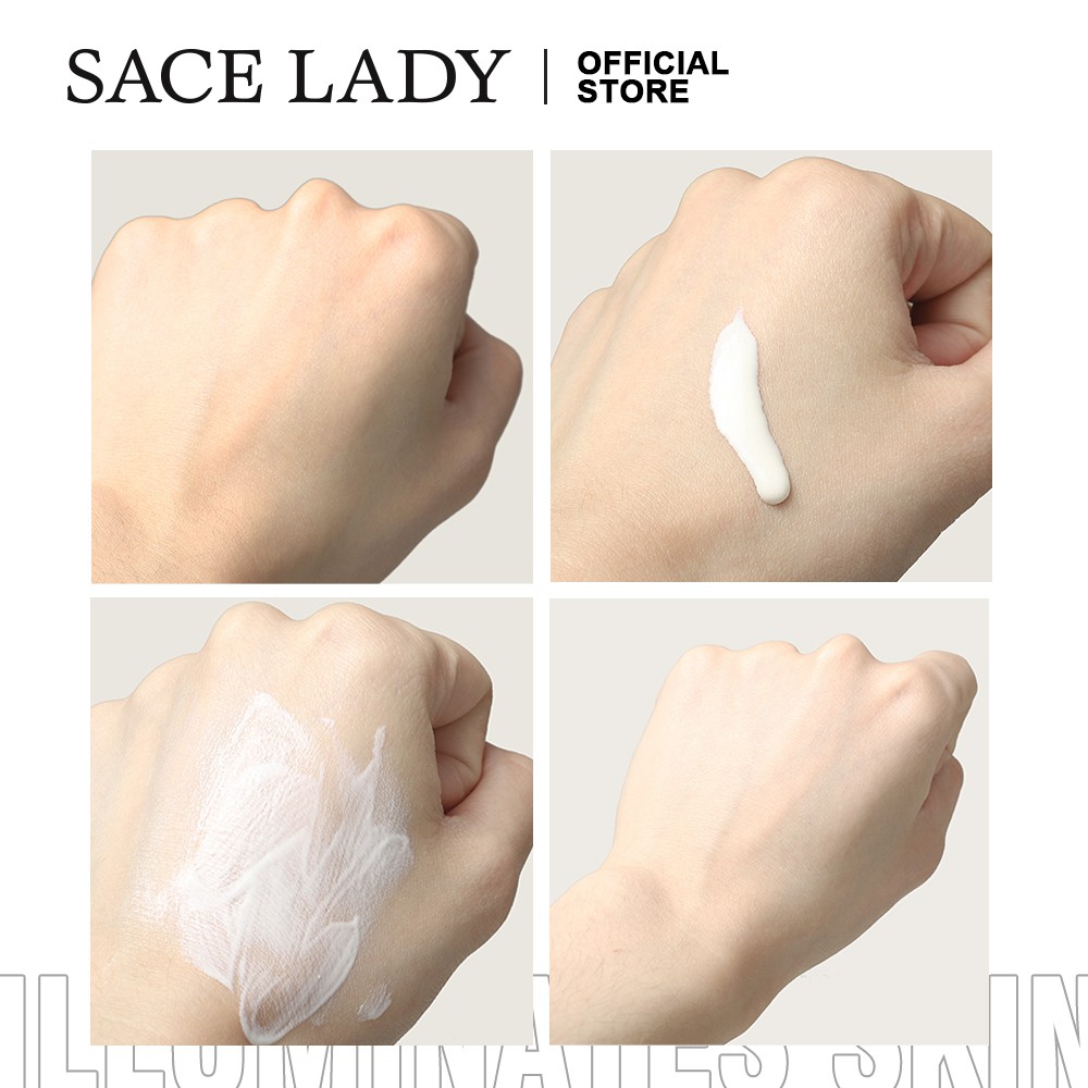 Kem lót SACE LADY Nicotinamide 30g / 1.06Oz làm mịn sáng bóng dưỡng ẩm cho da
 | BigBuy360 - bigbuy360.vn