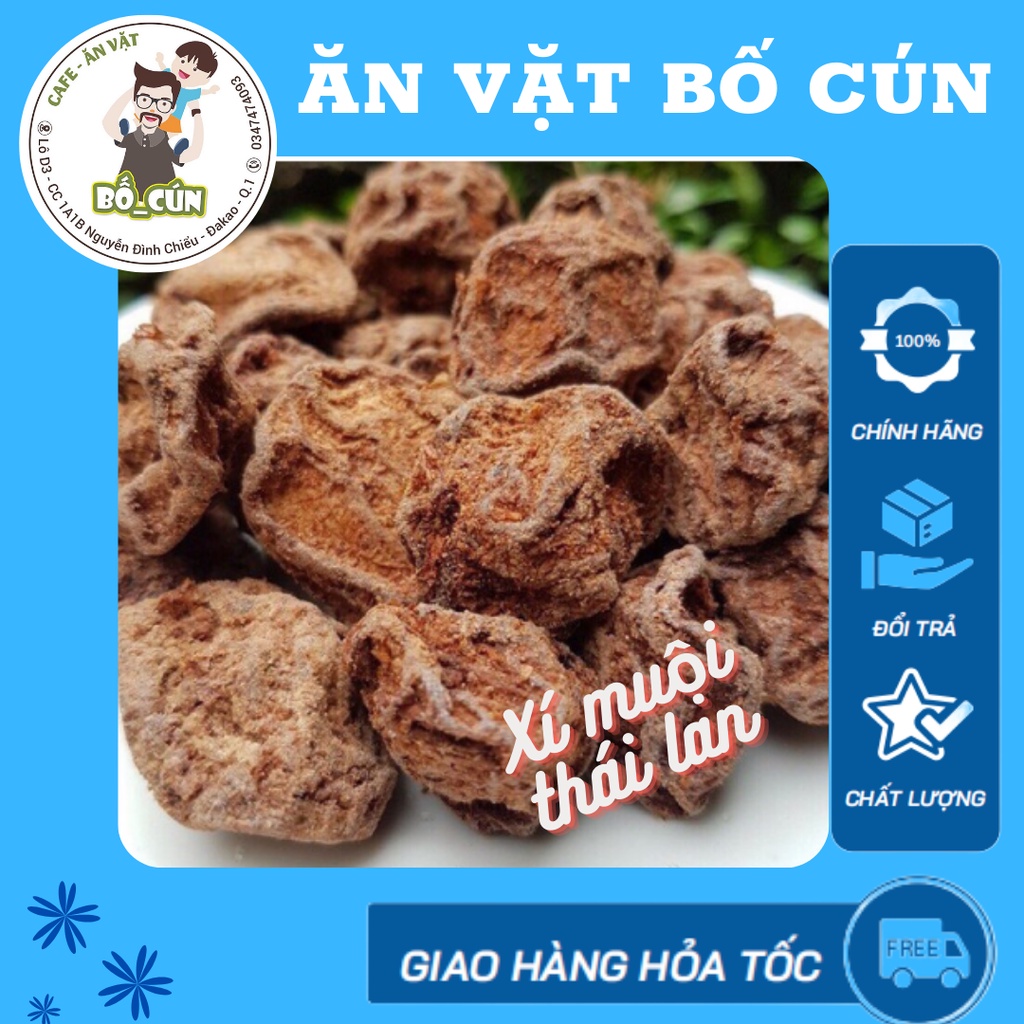 Xí muội mặn chua chua ngọt ngọt ăn vặt Bố Cún