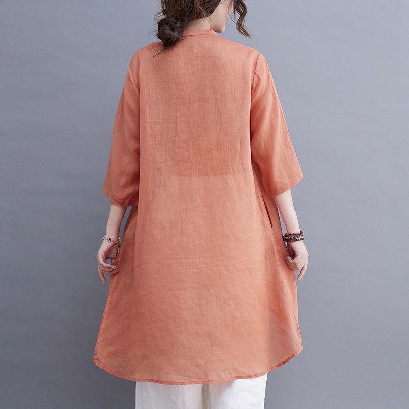 ☻ L O T U S ☻ Áo Kiểu Thêu Họa Tiết Plus Size CAL1570- Hàng Mới
