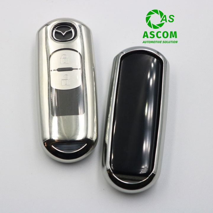 Ốp bảo vệ vỏ khóa Mazda Ốp chìa khóa Mazda 2 3 6 CX5 2 nút- 3 nút