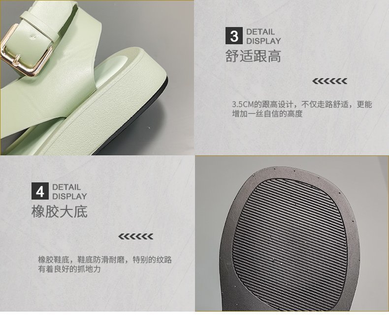 [ Mã 66CBSALE giảm 30K đơn 200K] Sandal nữ đế dày thể thao trẻ trung năng động | BigBuy360 - bigbuy360.vn