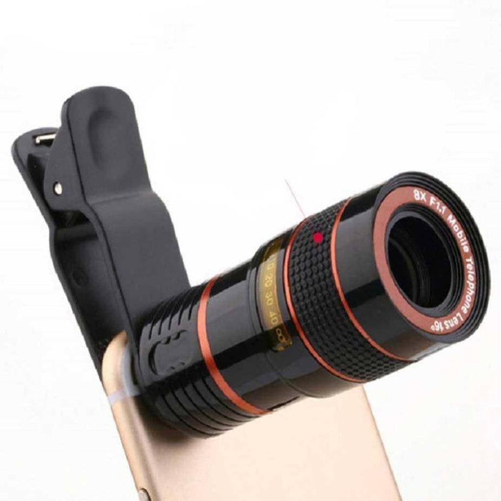 Ống Kính Zoom 8 Lần Cho IPhone Samsung Huawei