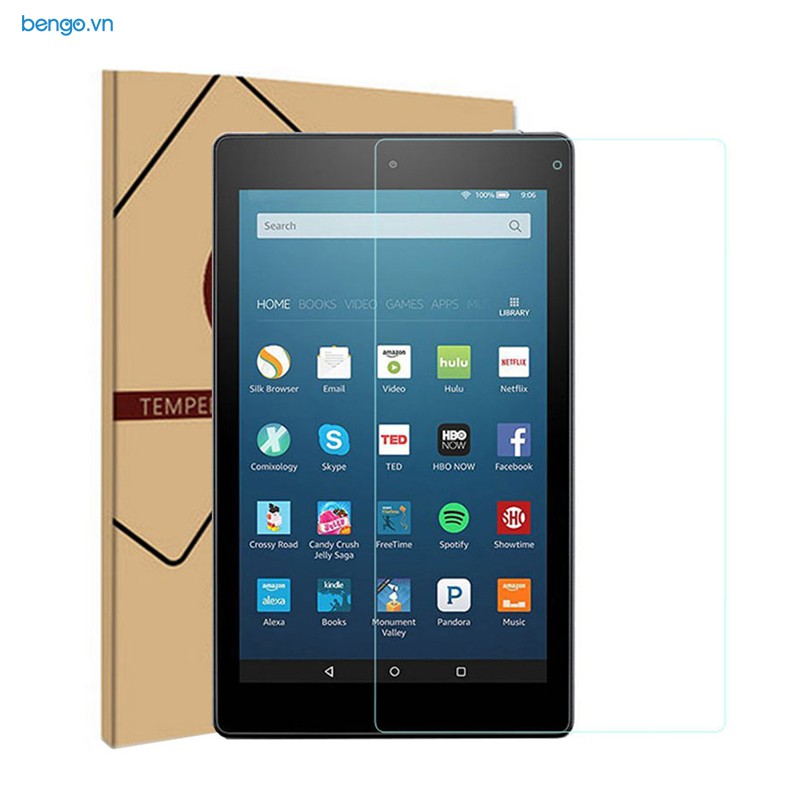 Dán cường lực Amazon Fire HD 8 (2017) 9H Pro
