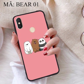 Ốp lưng Xiaomi Redmi S2 viền dẻo TPU BST Gia Đình Nhà Gấu