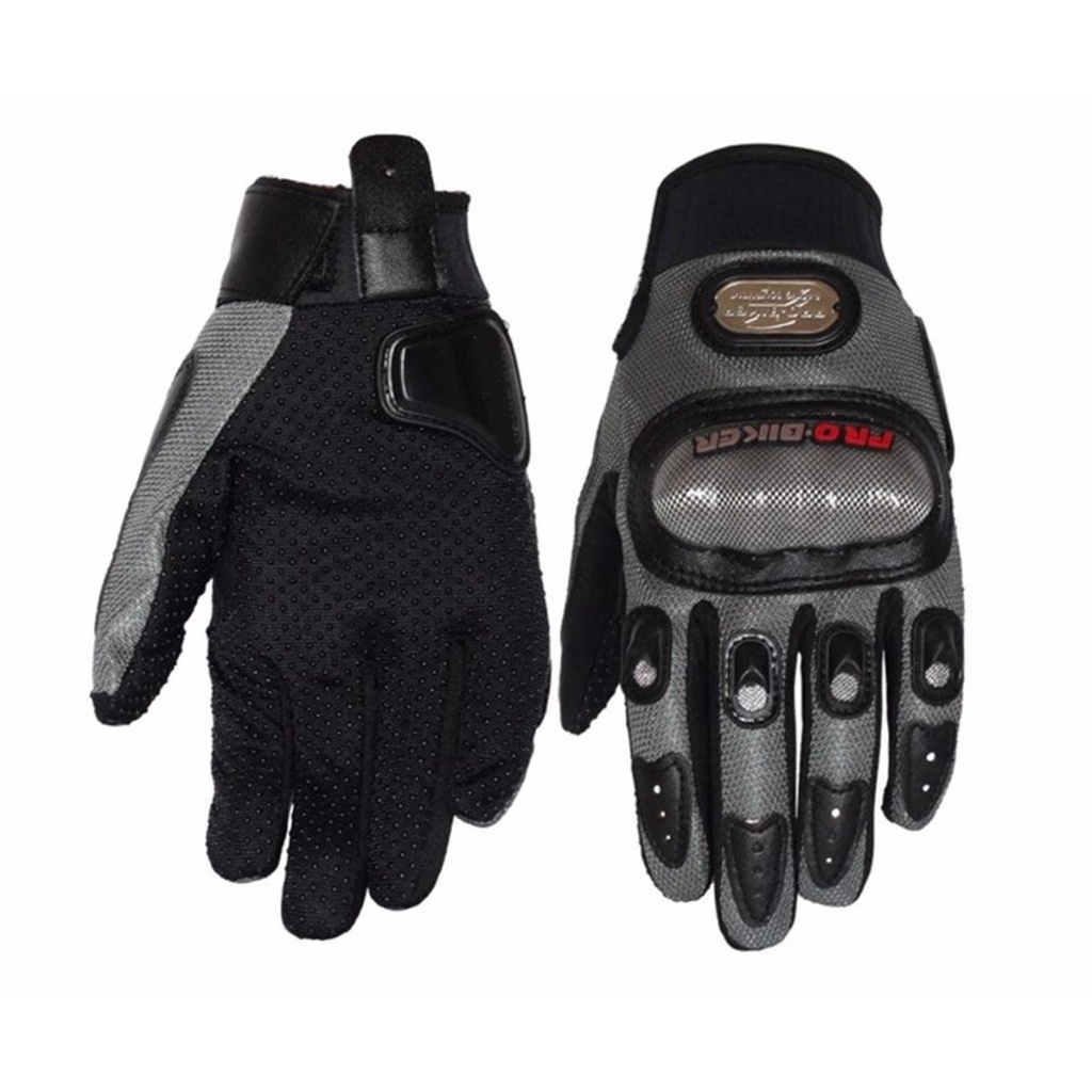 Găng tay xe máy full ngón gù giả carbon Probiker - Găng tay đi phượt