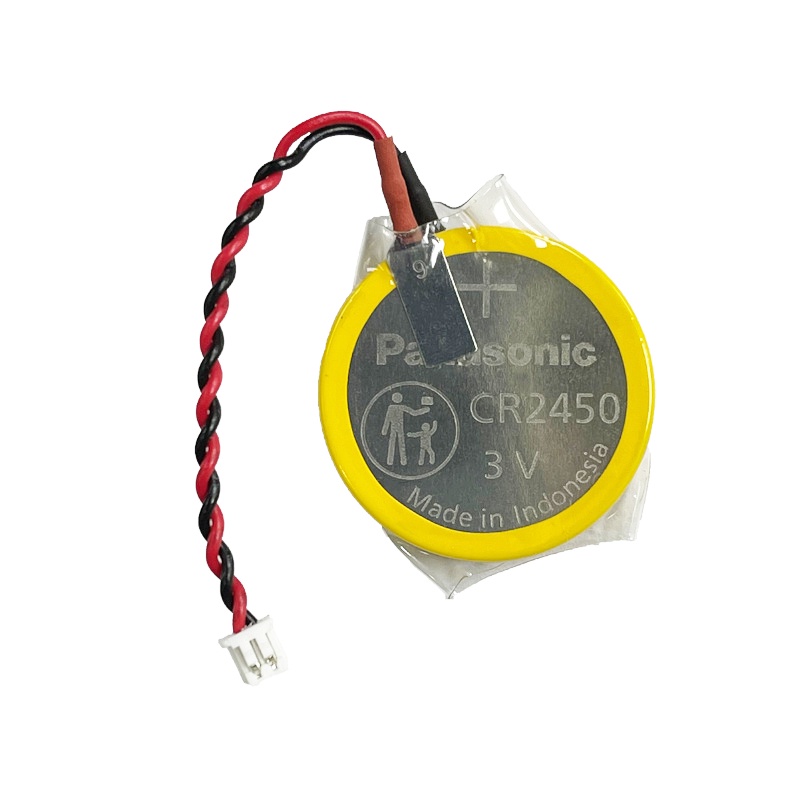 Pin nuôi nguồn AFPX-BATT Panasonic CR2450 3V có giắc cắm