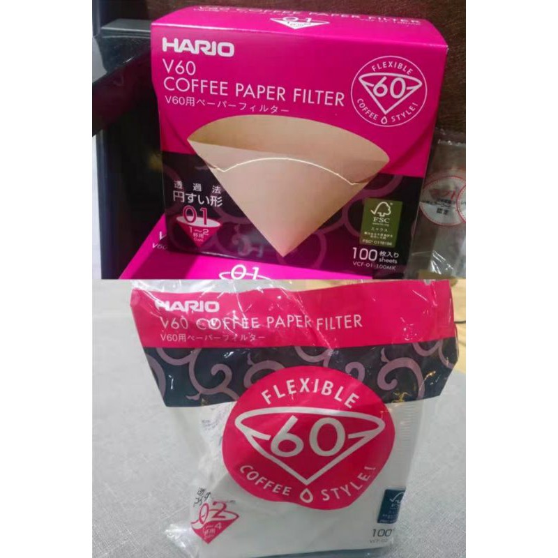 Giấy lọc V60 Hario 1-2 Cups Pour Over.
