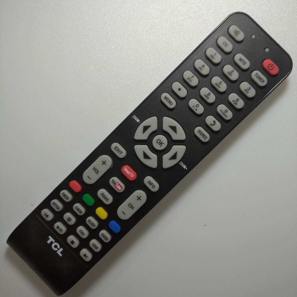 Remote Điều khiển TV TCL các dòng TV TCL CRT LCD/LED/Smart TV- Hàng chính hãng tặng kèm Pin