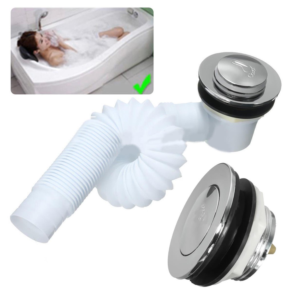 Bộ Ống Xả Nước Bồn Tắm Bằng Đồng Thau Tiện Dụng ✨Găng Tay brzone brzone brzone
