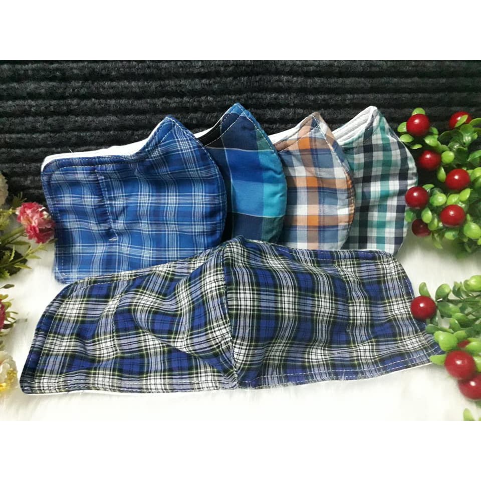 Khau trang vải cao cấp bao đẹp ( loại lớn mặt lưới và che vành tai )