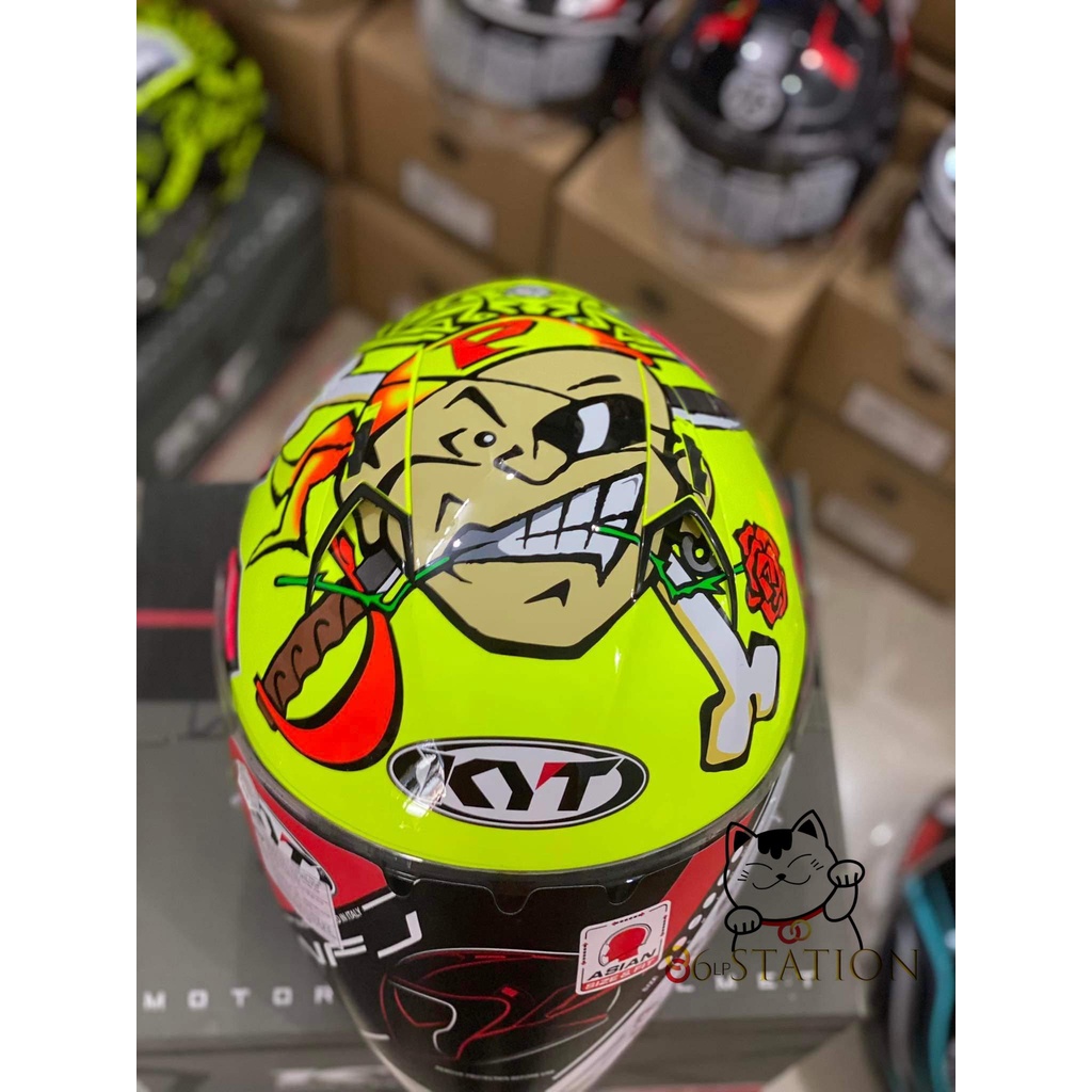 Nón bảo hiểm KYT 3/4 , Mũ bảo hiểm KYT 3/4 NFJ ESPARGARO MISANO