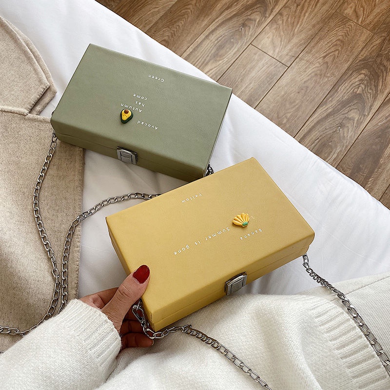 Túi Đeo Vai Hình Vuông Cỡ Nhỏ Phong Cách Hàn Quốc Thời Trang Cho Nữ