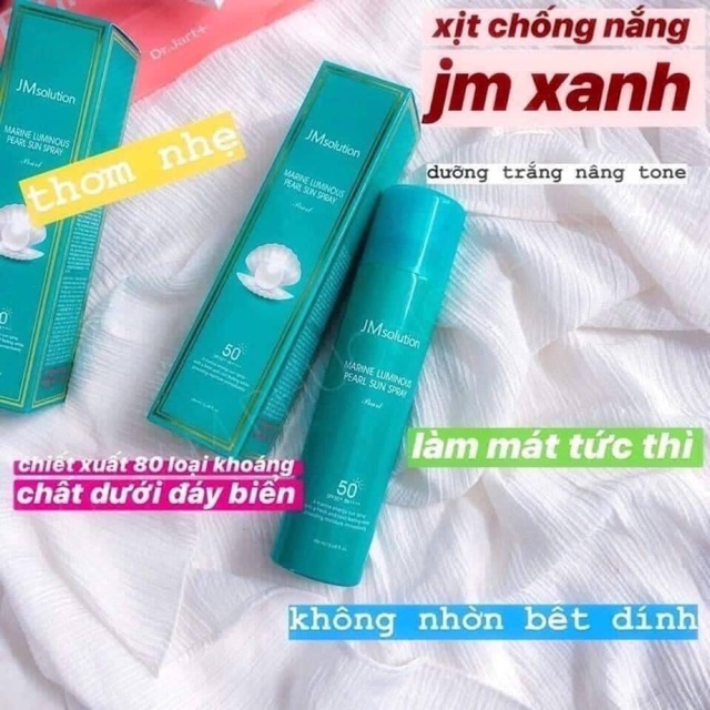 Xịt chống nắng JM solution