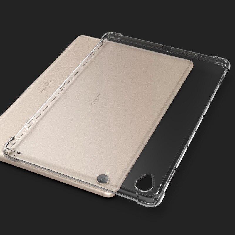 Transparent Shockproof Bumper Case for Huawei MediaPad Pro T3 T5 M6 C5 M5 M3 Lite 2019 Cases Clear TPU Silicone Cover for MatePadPro 10.8 Casing