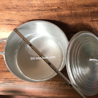 Xoong gang 4 lít ( 30 cm cao 14 cm )