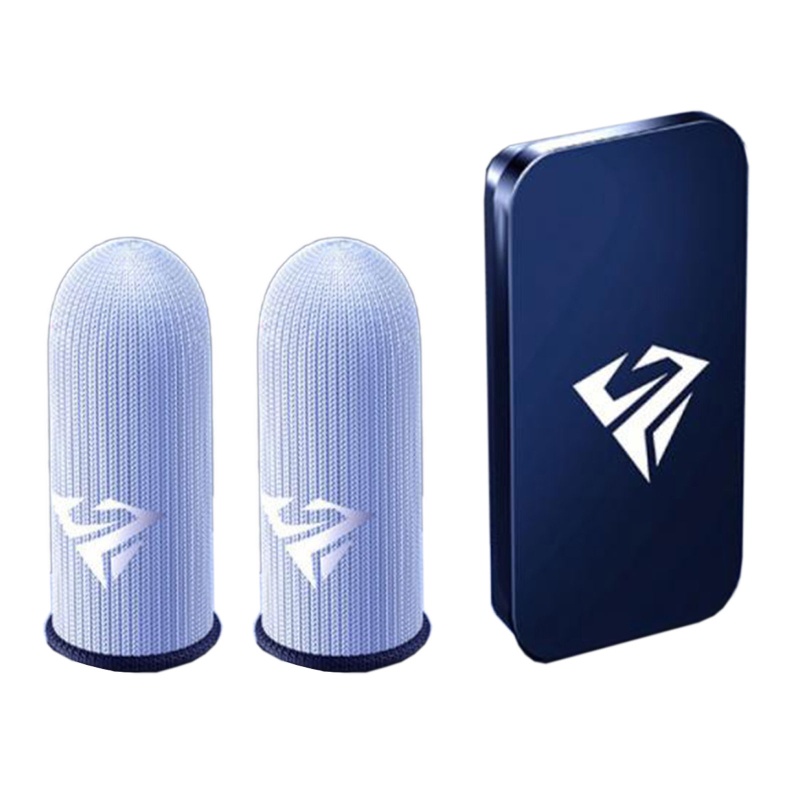 Vỏ bọc ngón tay cái bằng sợi thủy tinh phủ bạc 0.25mm nhiều màu tùy chọn chuyên dùng cho game PUBG/COD/LOL/ROS