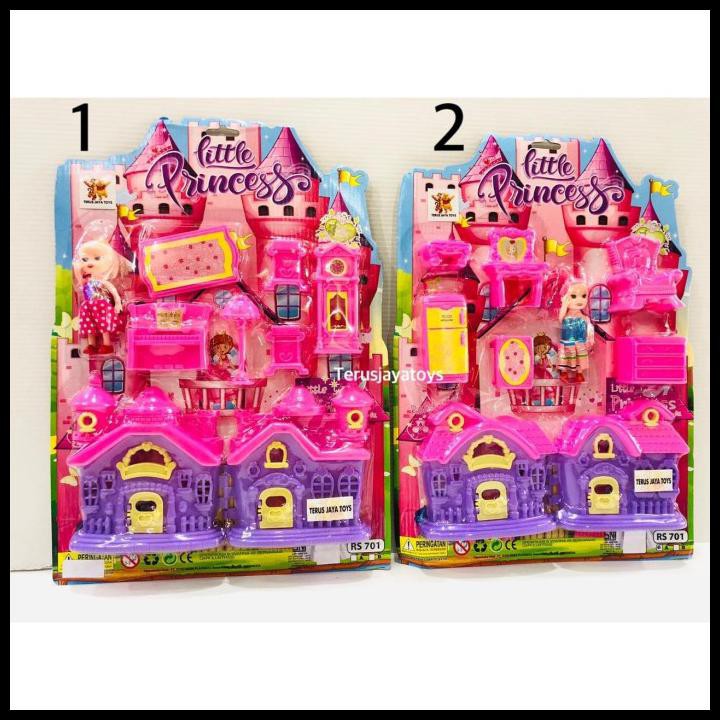 Mô hình đồ chơi ngôi nhà búp bê barbie 15756 15310 2 Mhc118