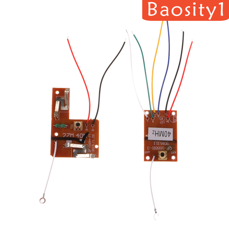 Bảng Mạch Truyền Nhận Tín Hiệu Điều Khiển Từ Xa 4ch 40mhz Cho Xe Hơi / Xe Tải