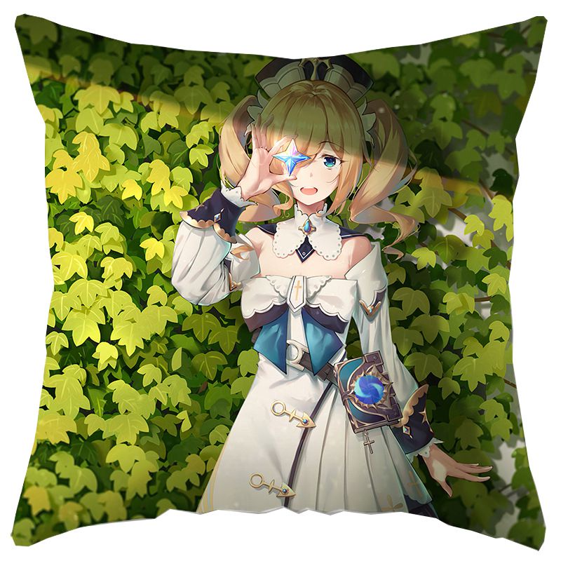 Anime Genshin Impact Series Fashion Pillow Case Sofa Hugging Pillow Case Household Goods Cushion Cover