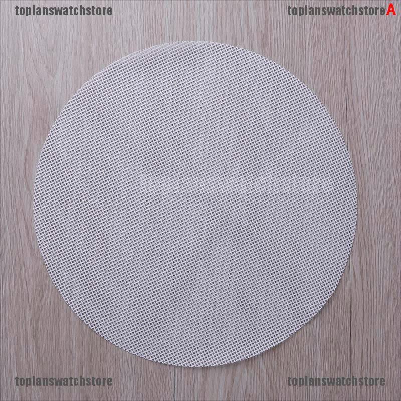 Tấm Lưới Silicone Tròn Lót Khay Hấp Bánh Chống Dính