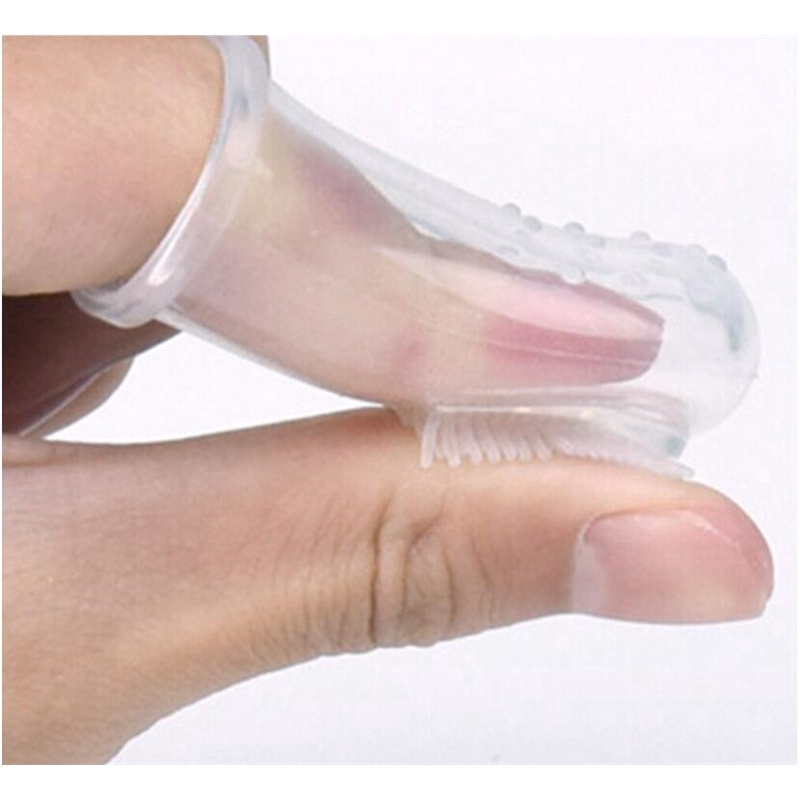 Bộ bàn chải đánh răng bằng silicon cho bé