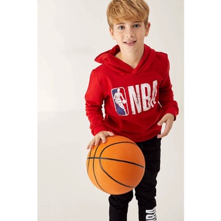 Áo nỉ hoodie bóng rổ NBA bé trai