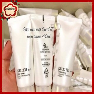 Sữa rửa mặt sữa rửa mặt sum:37 mini 40ml hàng mới