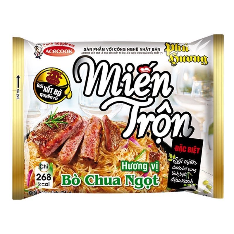 Miến Trộn Phú Hương Vị Xốt Cua| Bò Chua Ngọt | BigBuy360 - bigbuy360.vn