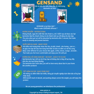 Cát vệ sinh Gensand