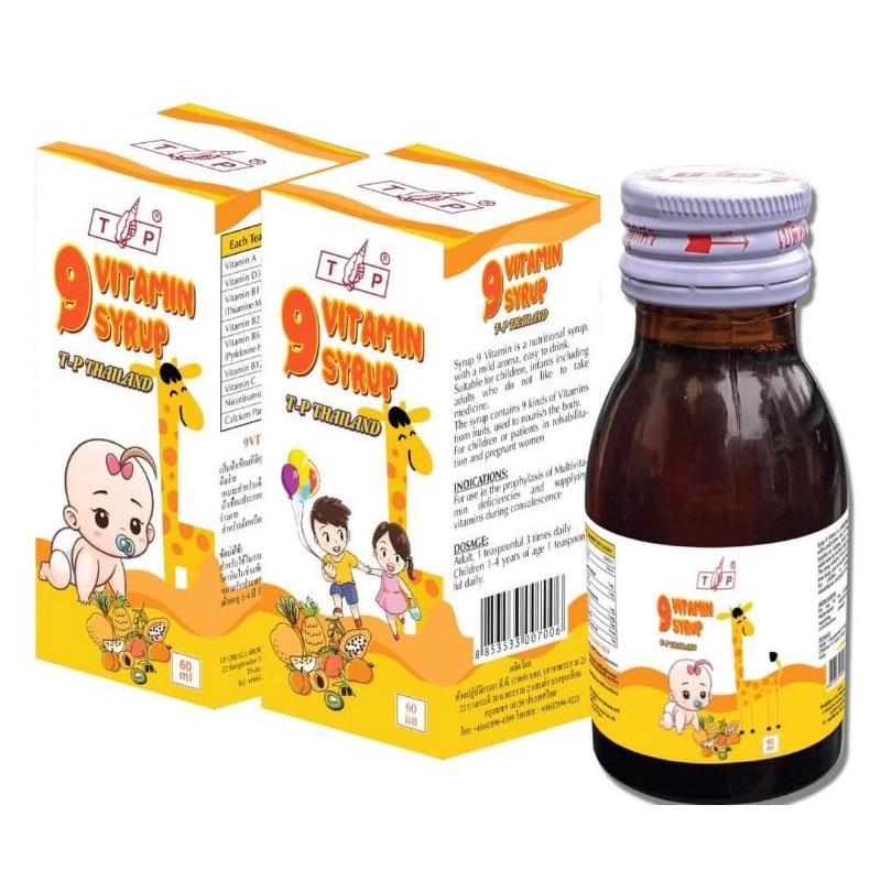Siro ăn ngon-tăng cân TP Thái Lan chính hãng cho trẻ từ 6 tháng