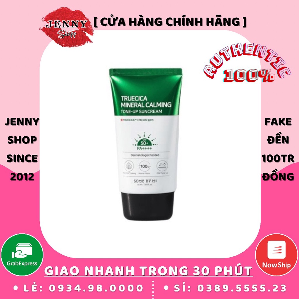 Kem Chống Nắng Some By Mi Truecica Mineral Tone-Up Suncream SPF50 PA++++