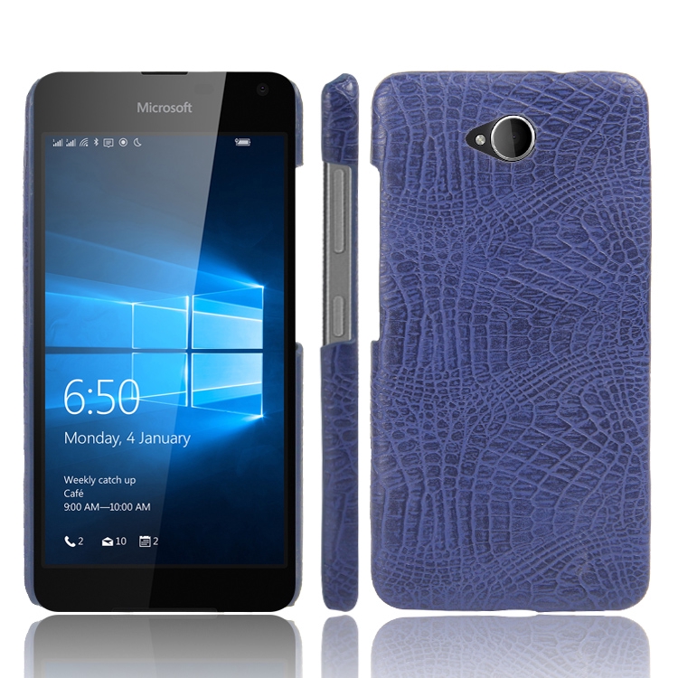 Ốp Lưng Da Pu Họa Tiết Da Cá Sấu Cho Microsoft Lumia 650 / 950 Sang Trọng