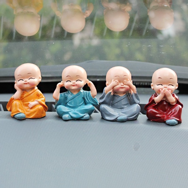 Bộ Tượng 4 Chú Tiểu Tứ Không