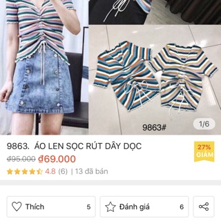 0403. COMBO 4sp CHÂN VÁY VÀ ÁO LEN