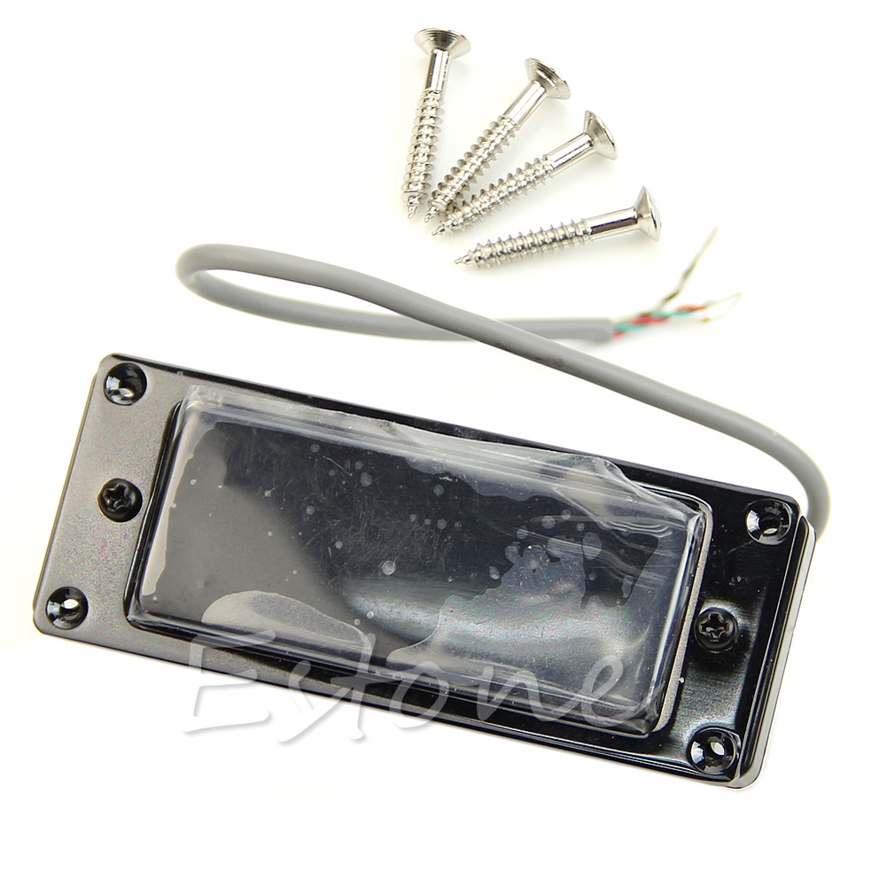 Mary Chất Lượng Cao BK Artec Pickup Mặt Phẳng Che Cổ Mini Mạ Chrome