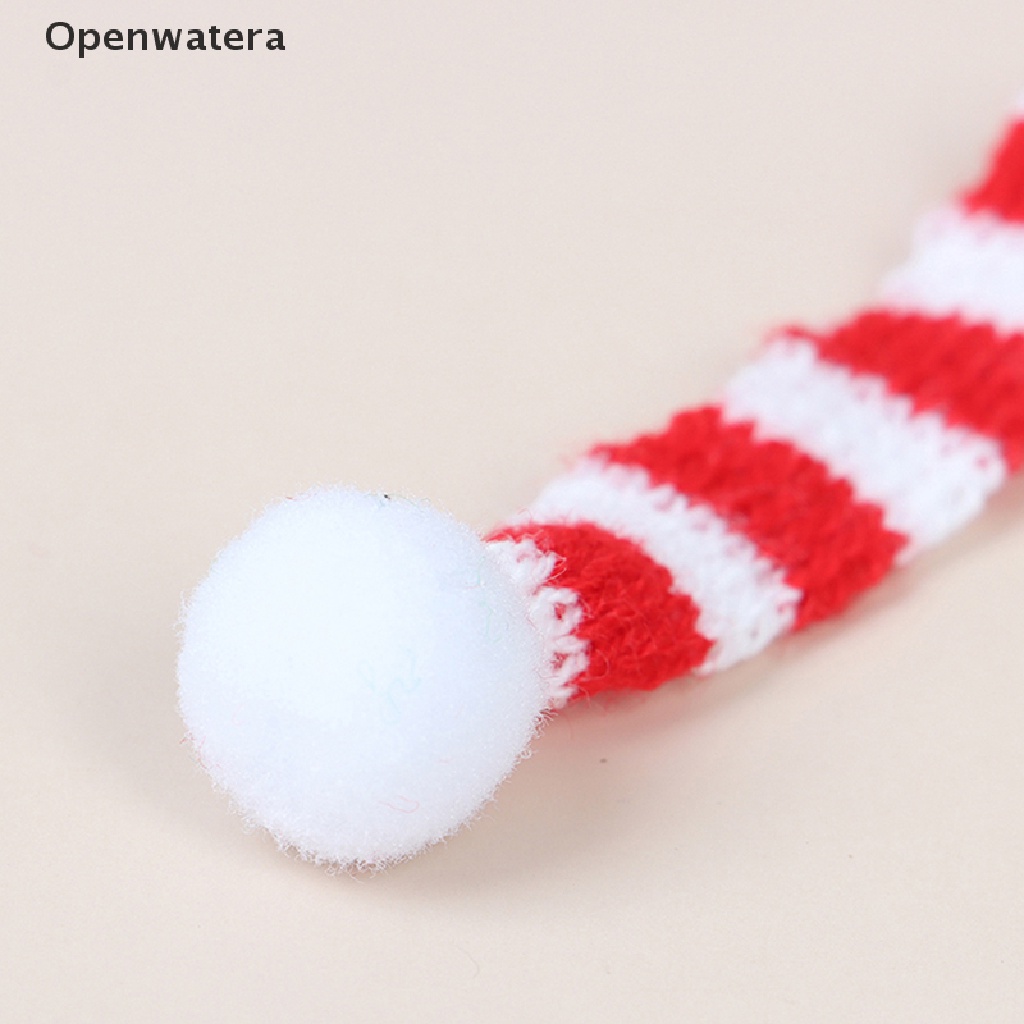 Set 2 món gồm khăn choàng và mũ mini trang trí cho búp bê