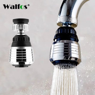 Vòi nước Walfos có thể xoay 360 độ giúp tiết kiệm nước