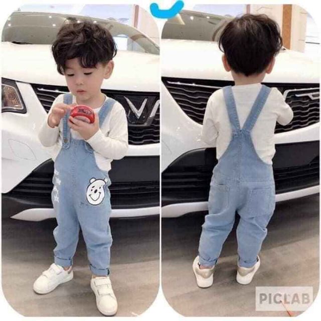 Yếm jean cho bé