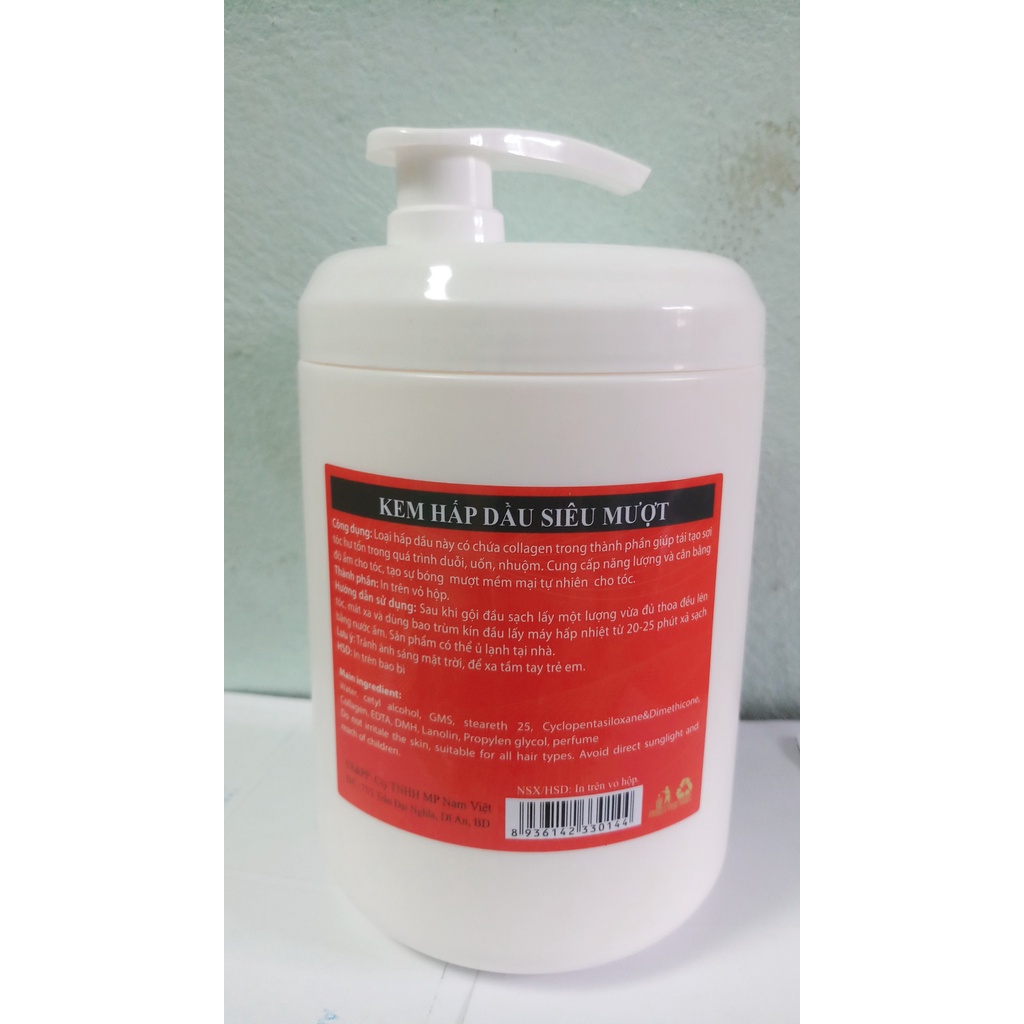 KEM Ủ , XẢ TÓC SKYSS COLLAGEN 1200ML . sản phẩm chăm sóc tóc chuyên nghiệp có công dụng phục hồi tóc hư tổn, giúp tóc c