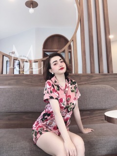 QUẦN ĐÙI PYJAMA LỤA ĐŨI SIZE 40-60KG