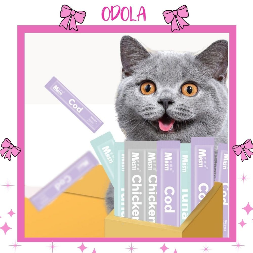 Súp thưởng cho thú cưng ODOLA súp thưởng cho mèo, wanpy, ciao,...ST01