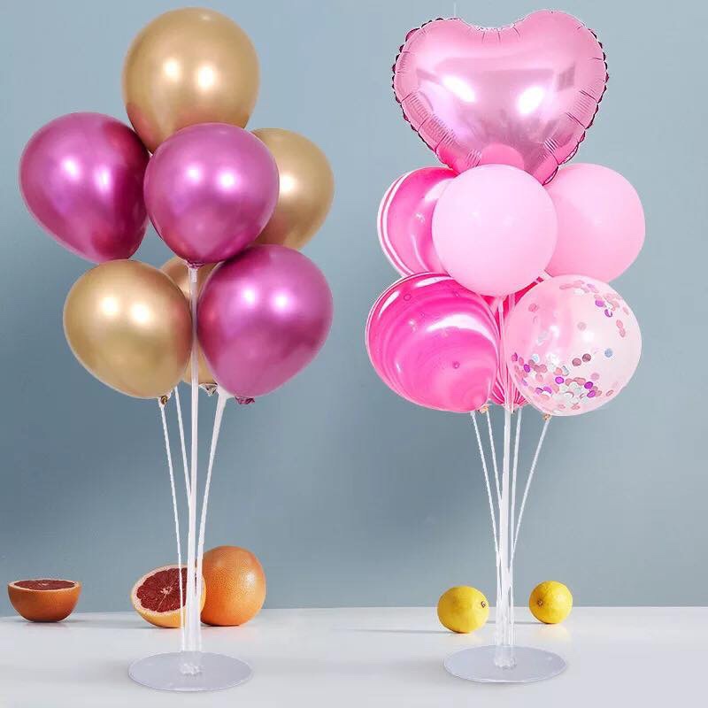 Trụ bóng, trụ mica giả bóng bay cao 70cm