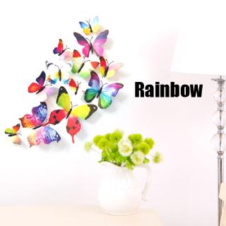 Decal Dán Tường Hình Bướm 3d