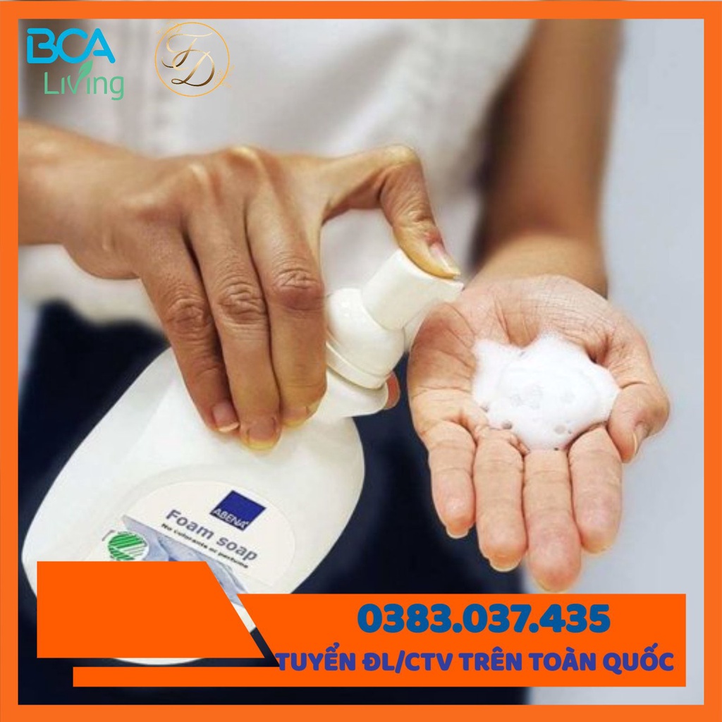 Bọt rửa tay Foam Soap ABENA - Nhập khẩu Đan Mạch