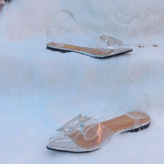 Sandal Bệt Quai Trong Phối Xoàn T&T