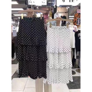 Chân váy 3 tầng xếp ly