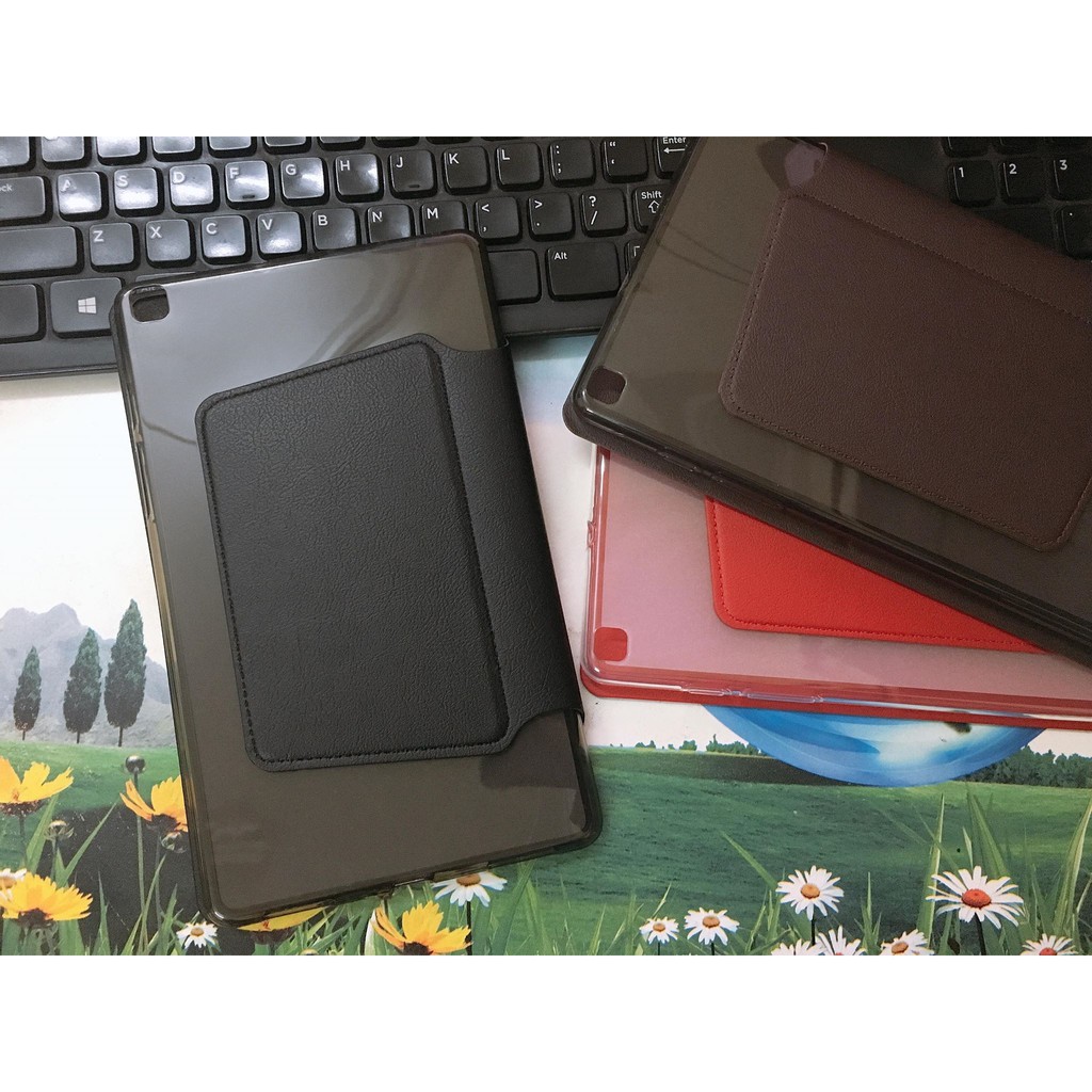 KÍNH CƯỜNG LỰC + BAO DA CHO SAMSUNG GALAXY TAB A8 8 INCH T295 2019 HIỆU ONJESS | BigBuy360 - bigbuy360.vn