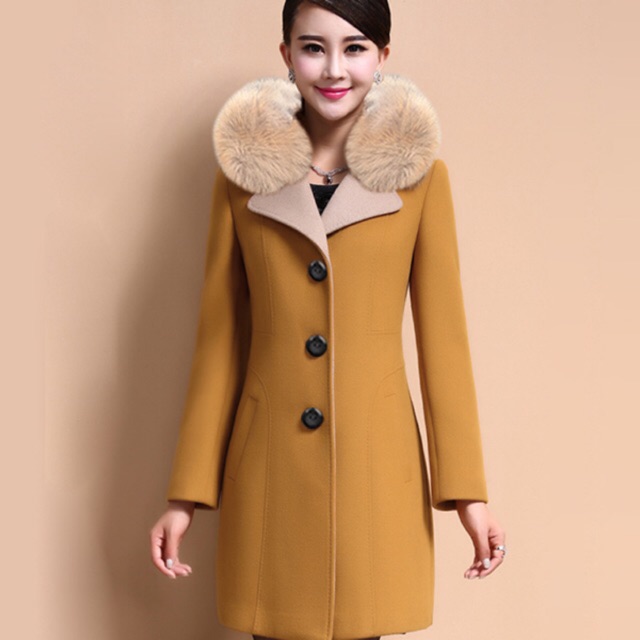 Áo khoác dạ lì sang trọng. Hàng Việt Nam chất lượng cao.